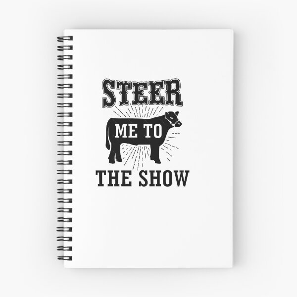 Item preview, Steer me to the show cute cattle hoodie gift farm designed and sold by micah-dunns.