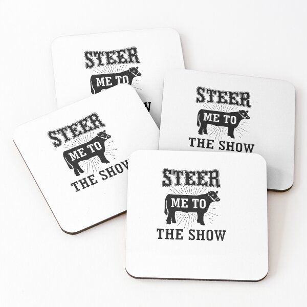 Item preview, Steer me to the show cute cattle hoodie gift farm designed and sold by micah-dunns.