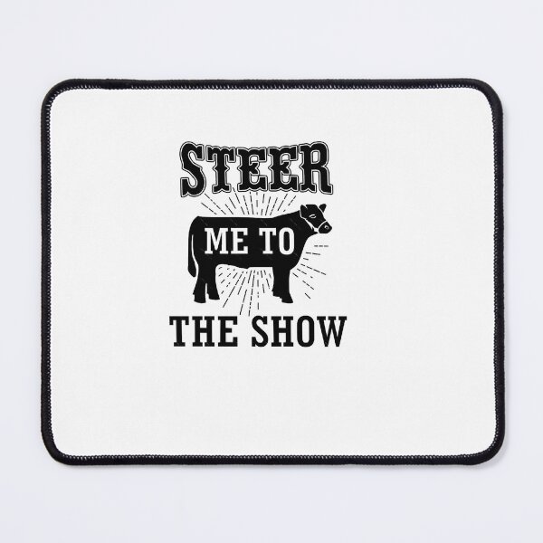 Item preview, Steer me to the show cute cattle hoodie gift farm designed and sold by micah-dunns.