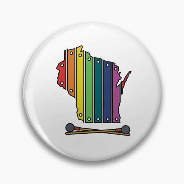 Item preview, Rainbow Xylophone Wisconsin  designed and sold by Katherine Reardon.
