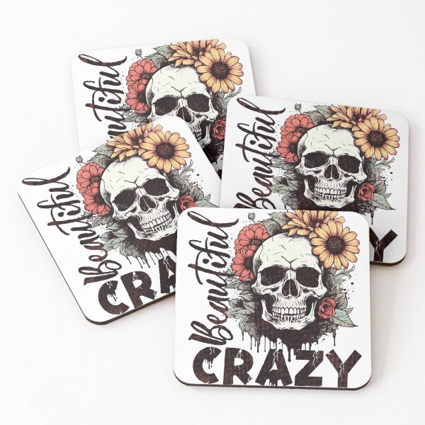 Item preview, Beautiful Crazy Skull Sublimation designed and sold by 24gap.