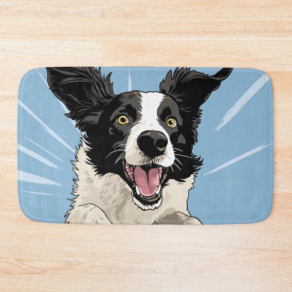 Item preview, Funny Border Collie Running designed and sold by TheHellSong.
