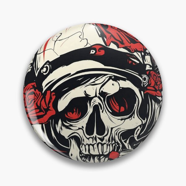 Item preview, Rock N Roll Skull designed and sold by FrozenPolarBear.