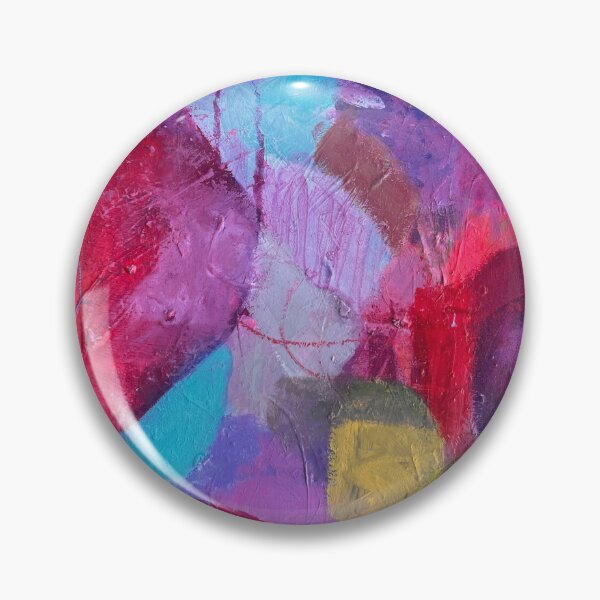 Item preview, Purple, Red and Turquoise Abstract Painting  designed and sold by Beardsall-Art.