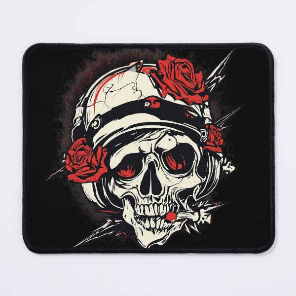 Item preview, Rock N Roll Skull designed and sold by FrozenPolarBear.