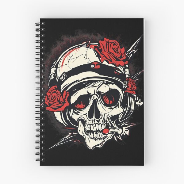 Item preview, Rock N Roll Skull designed and sold by FrozenPolarBear.