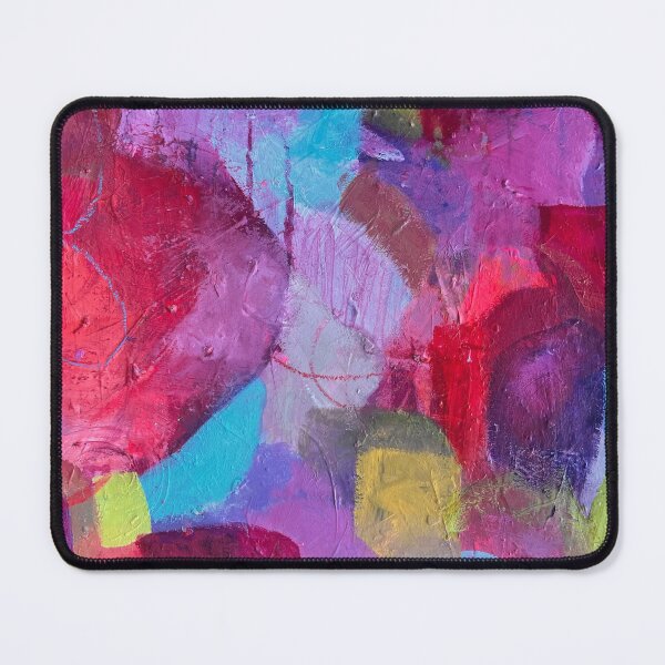 Item preview, Purple, Red and Turquoise Abstract Painting  designed and sold by Beardsall-Art.