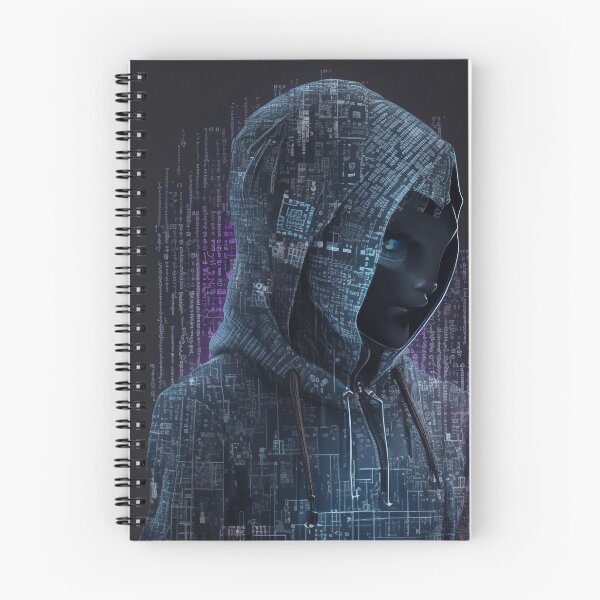 Item preview, #3 "Cyber Boy Hacker Inspired Design: Futuristic and Edgy Designs for Tech Enthusiasts" designed and sold by CyberCollective.