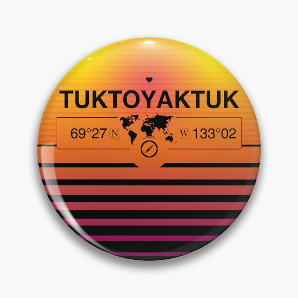 Item preview, Tuktoyaktuk, Northwest Terrertories  Retro Sunset designed and sold by Kelsorian.