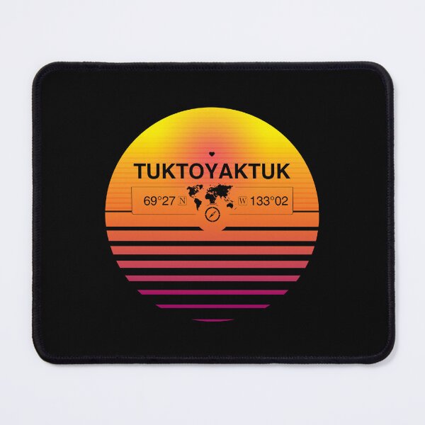 Item preview, Tuktoyaktuk, Northwest Terrertories Retro Sunset designed and sold by Kelsorian.