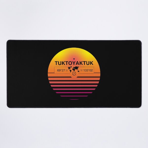 Item preview, Tuktoyaktuk, Northwest Terrertories Retro Sunset designed and sold by Kelsorian.