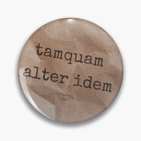 Item preview, 'tamquam alter idem' paper scrap designed and sold by RockyCreekArt.