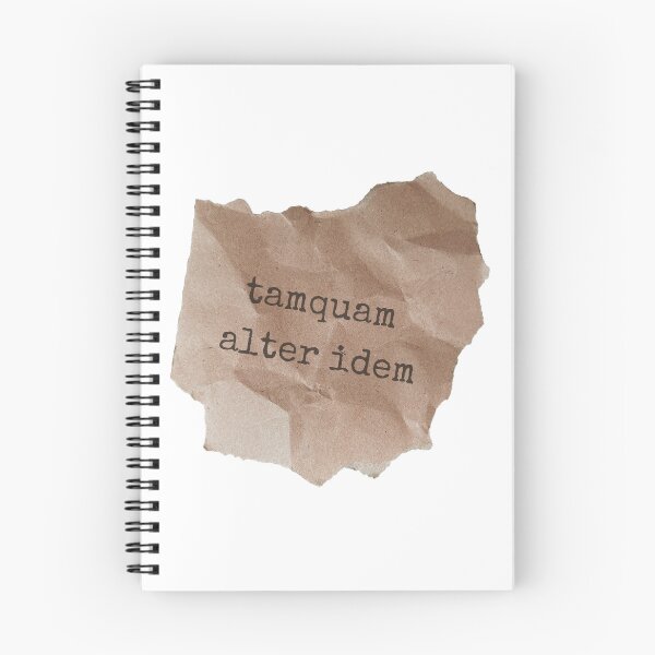 Item preview, 'tamquam alter idem' paper scrap designed and sold by RockyCreekArt.