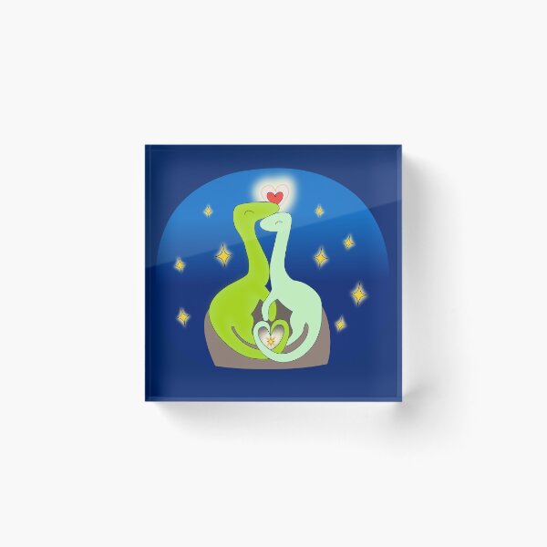 Item preview, Dinosaurs in love: Compsognathus designed and sold by DinozayerStudio.