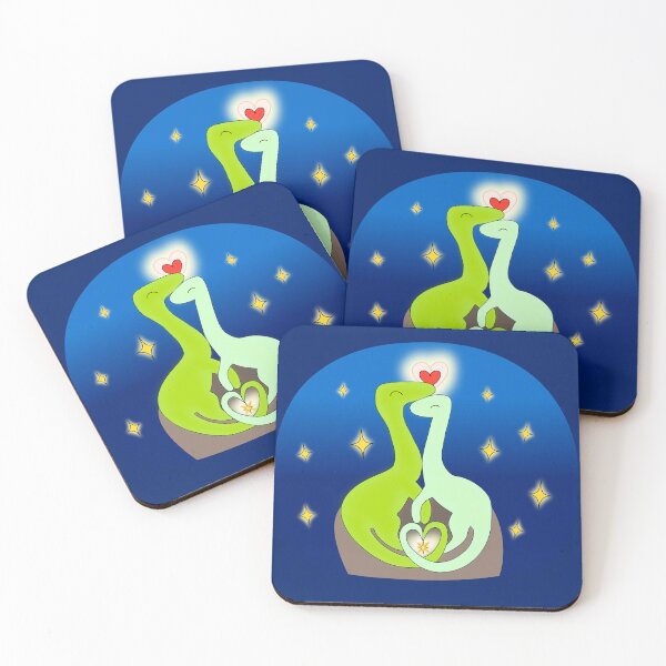 Item preview, Dinosaurs in love: Compsognathus designed and sold by DinozayerStudio.