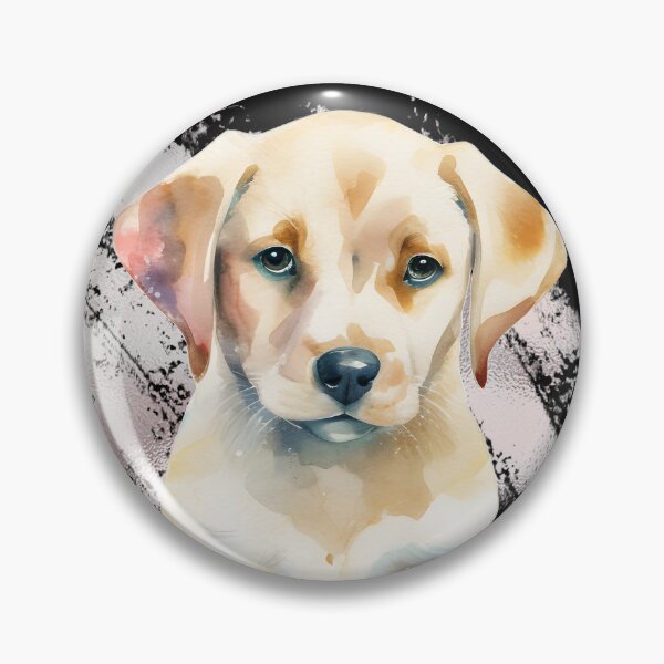 Artikelvorschau, Aquarell-Labrador-Welpe entworfen und verkauft von Amazing-Kortez.