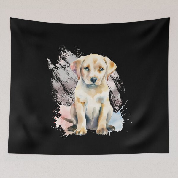 Item preview, Watercolor Labrador Puppy designed and sold by Amazing-Kortez.
