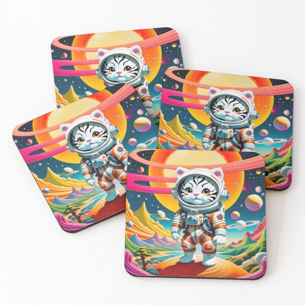 Item preview, White Tiger in a Celestial Wonderland designed and sold by DreamyGallery23.