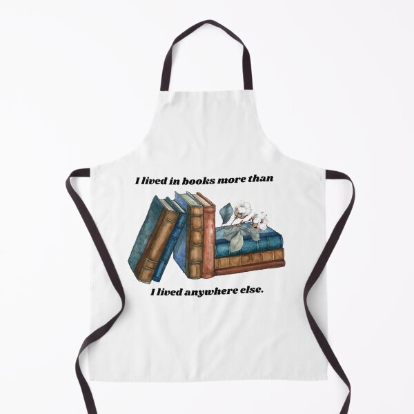 Item preview, I lived in books more than I lived anywhere else. designed and sold by createliermira.