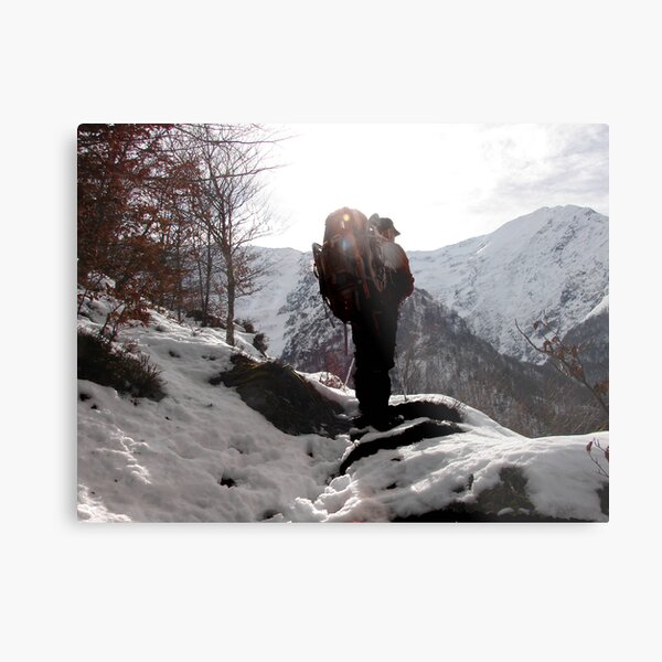 Silence Metal Print