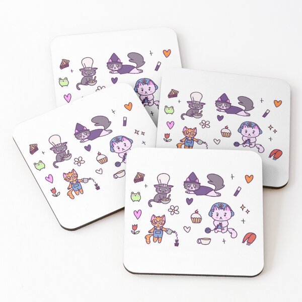 Item preview, Cats With Hobbies designed and sold by casserolestan.