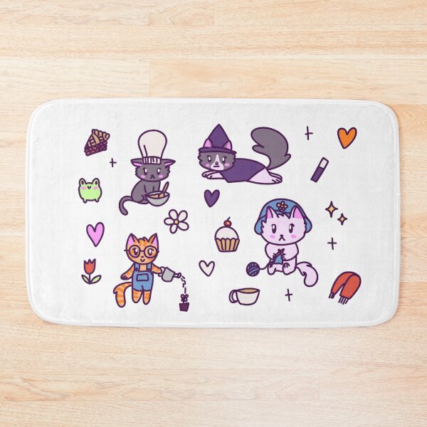Item preview, Cats With Hobbies designed and sold by casserolestan.