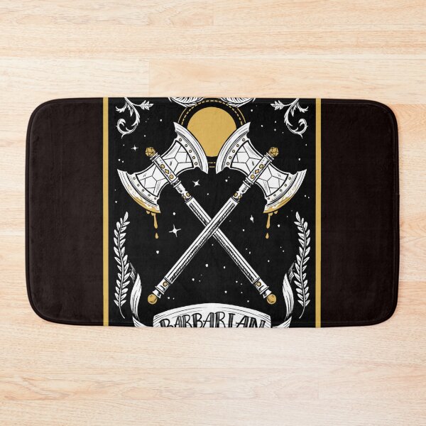 Item preview, D&D Barbarian Tarot  designed and sold by ArnoldoCon.