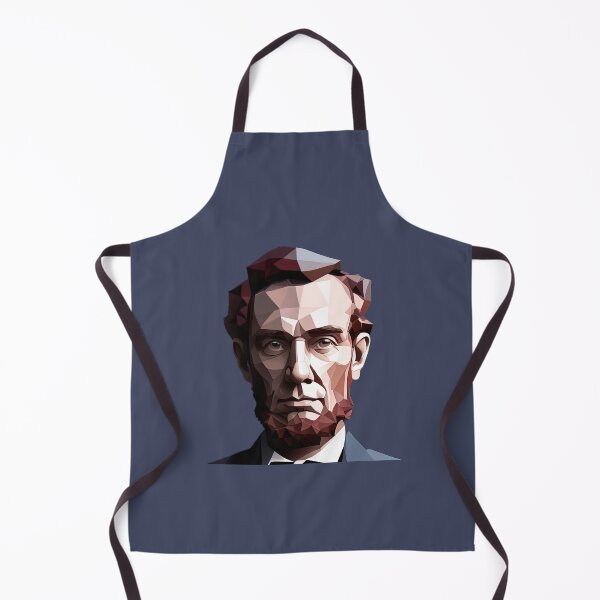 Artikelvorschau, Nahaufnahme von Abraham Lincoln entworfen und verkauft von PolygonXYZ.