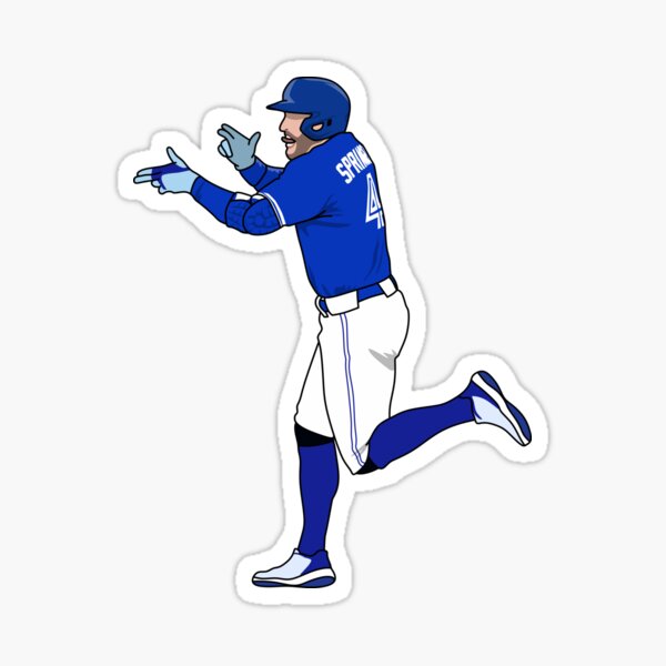 George Springer Jays Sticker for Sale by mrooney7