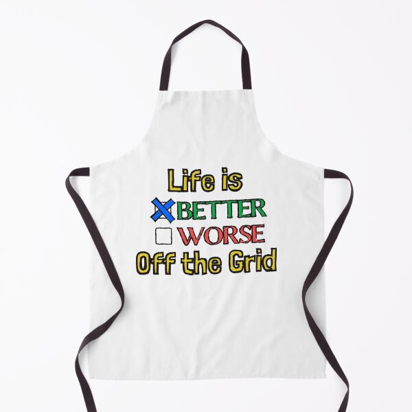 Item preview, Life is Better off the Grid designed and sold by DeadPixelDesign.