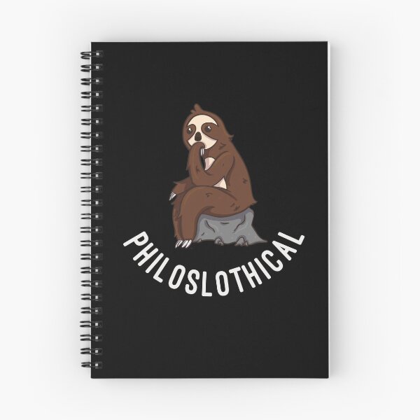 Item preview, Cute Sloth Philoslothical designed and sold by SnakeCakes.