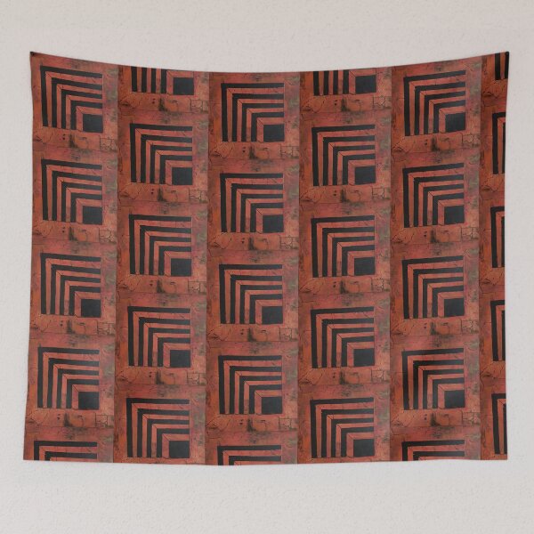 Item preview, Line Squares Abstract designed and sold by Anchalee Montag.