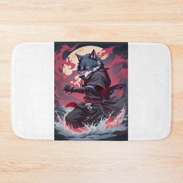 Item preview, Evil Ninja Wolve Art designed and sold by CreativityCurve.