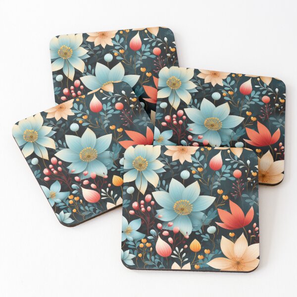 Item preview, Simless colorful flower petten designed and sold by moois007.