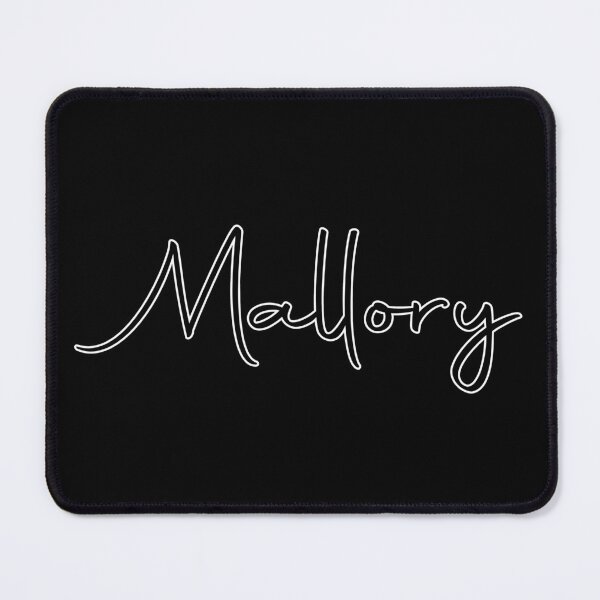 Item preview, Mallory Cursive Name Label (Black) designed and sold by NafilNafiz.