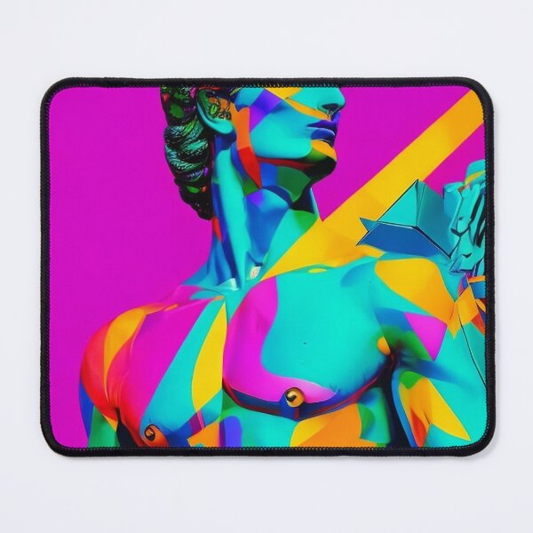 Item preview, Who's David - Pop Art Tribute to Michelangelo's Masterpiece designed and sold by Freak-Scene.