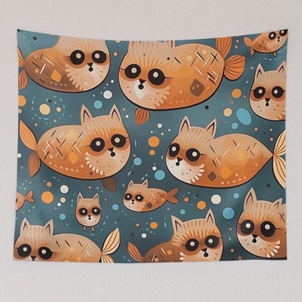 Item preview, "POMERANIAN FISH" designed and sold by HUNZINATOR.