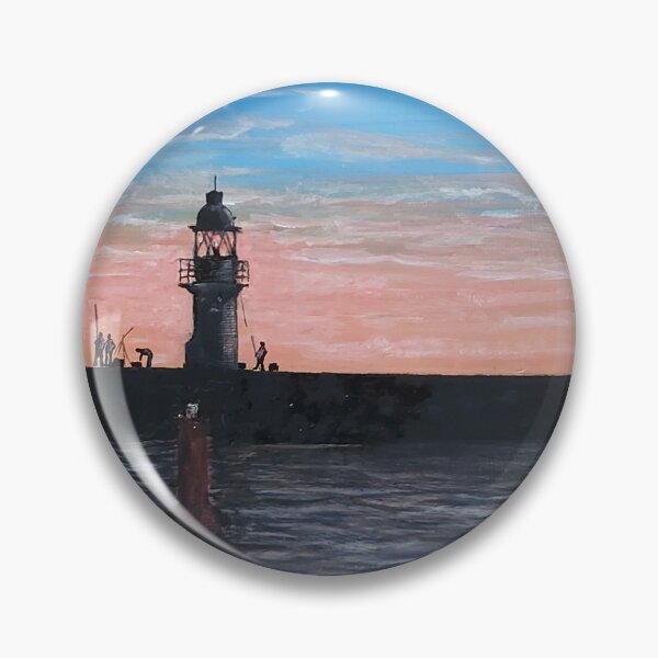 Item preview, Fishing off Brixham Breakwater Devon UK designed and sold by Mackenzie Moulton International Artist .