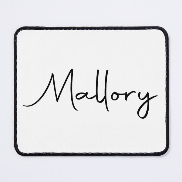 Item preview, Mallory Cursive Name Label designed and sold by NafilNafiz.