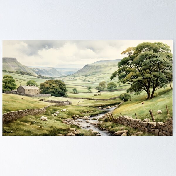 Item preview, Yorkshire Dales, UK designed and sold by SleepySquirrel.