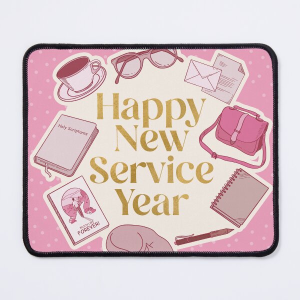 Item preview, Happy New Service Year (For Her) designed and sold by Paper Bee Gift Shop.