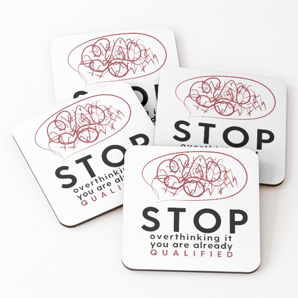 Item preview, Stop overthinking it designed and sold by HofD.