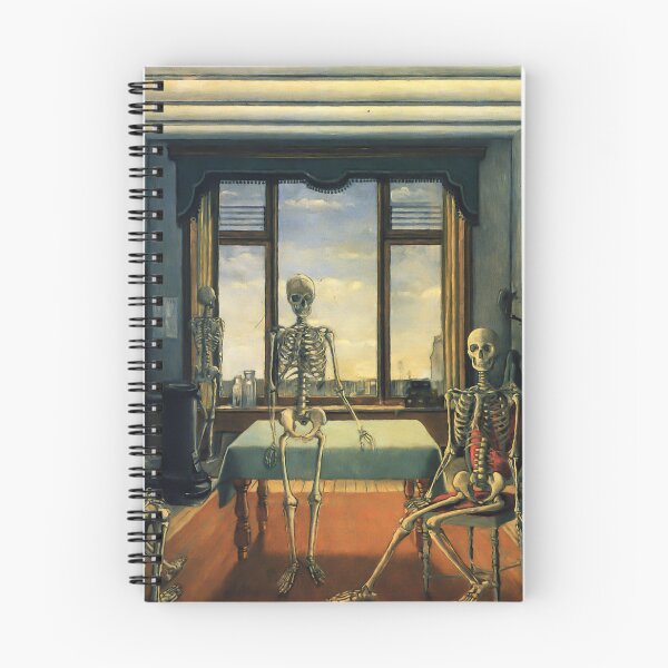 Item preview, Esqueletos en una oficina (1944), de Paul Delvaux designed and sold by Gabriel S.