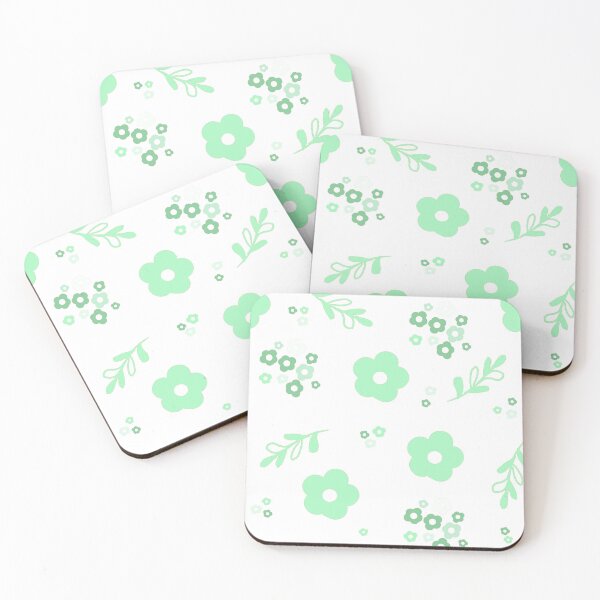 Item preview, Vector Pattern of Delicate Flowers and Leaves designed and sold by colorfulglee.