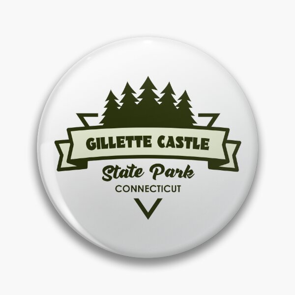 Item preview, Gillette Castle State Park Connecticut Trees And Ribbon designed and sold by bivenart.