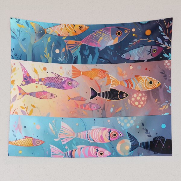 Item preview, "RAINBOW FISH" designed and sold by HUNZINATOR.
