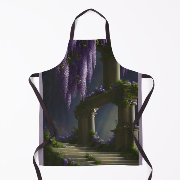 Item preview, Purple Wisteria in Bloom - Regency Era Vintage Wisteria Blossoms - Regencycore 4 of 4 designed and sold by Beachy.