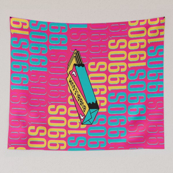 Item preview, 1990s retro design 8 - OG Pink Background designed and sold by PunjabanJatti.