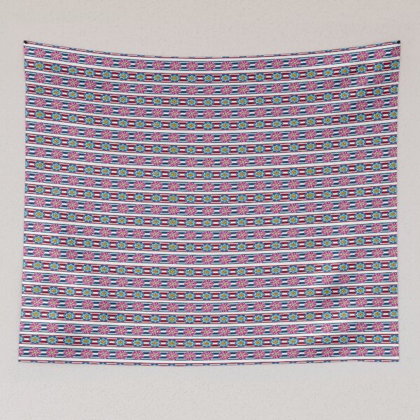 Item preview, Abstract pattern in pink and blue designed and sold by InkyPinky85.