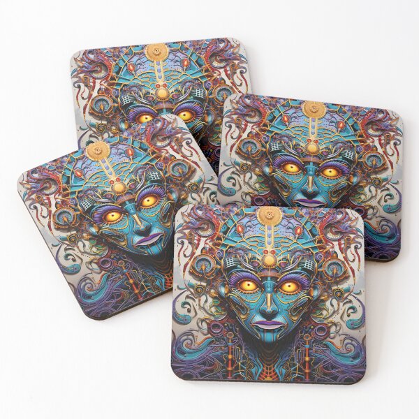 Item preview, Demonic Shaman designed and sold by Red Witch Art.